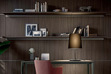 GRACE - Fabric and metal table lamp by Quadrifoglio Group - view 3